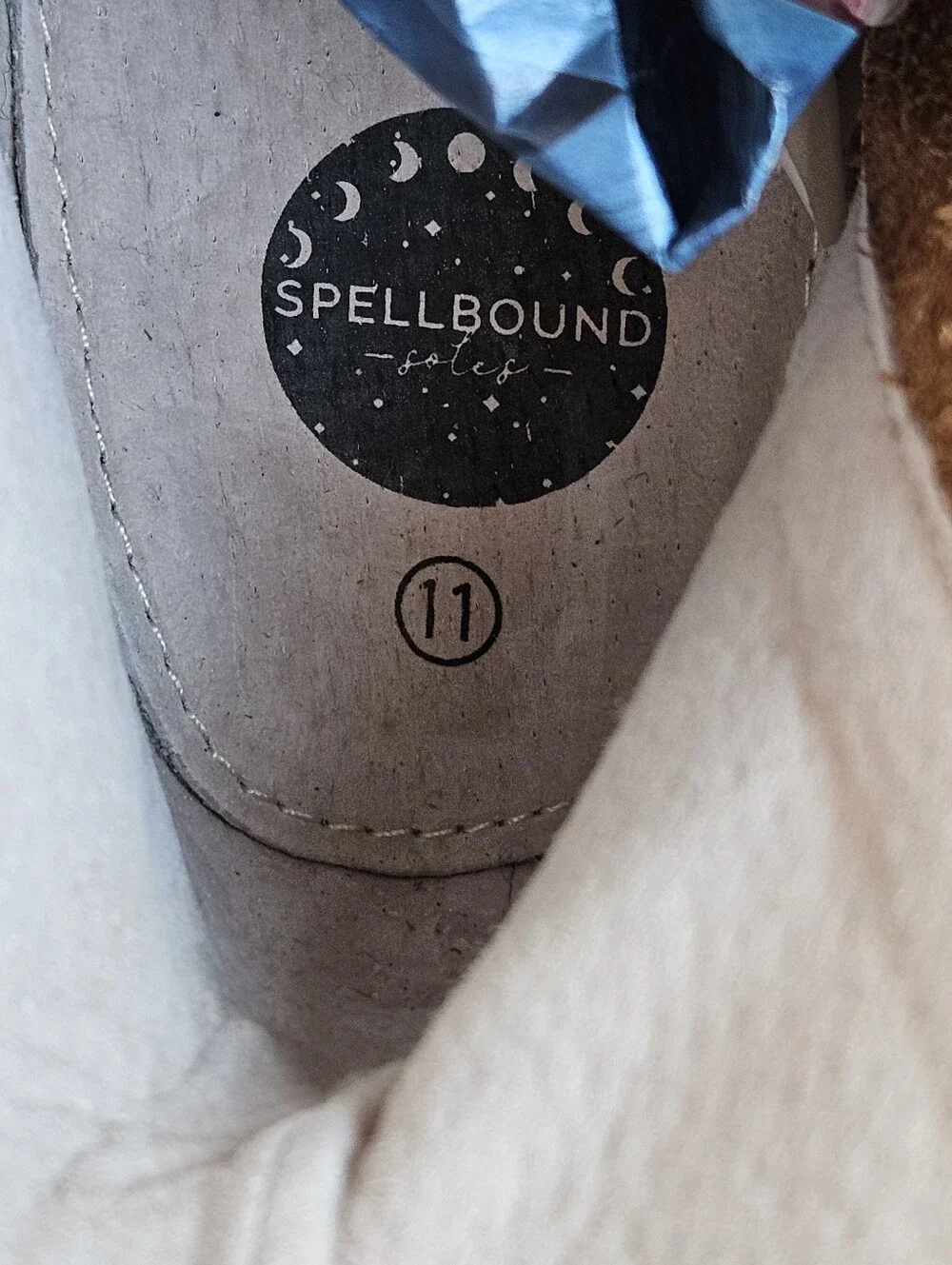 Spellbound Faux Leather Riding Boots Toddler SZ 11 Zipper Brown Round Toe